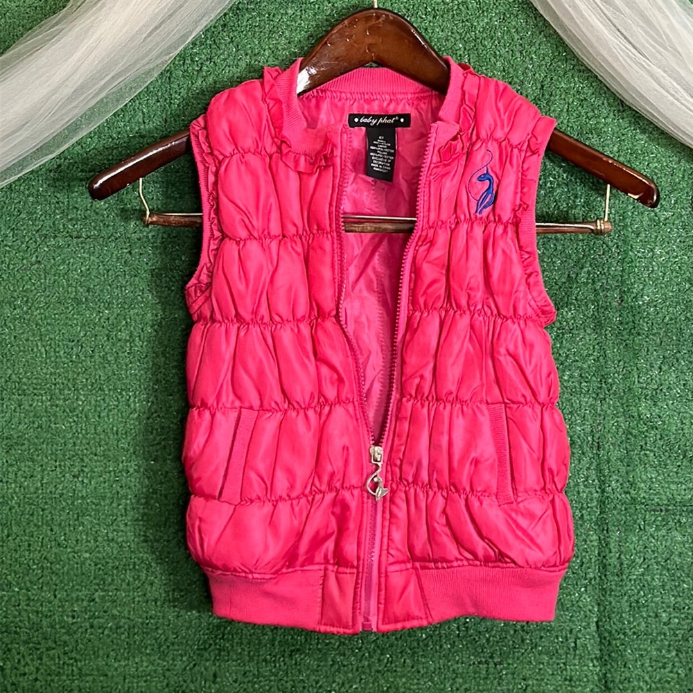 Girls Baby Phat vest Size 6x
